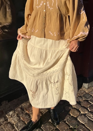 Tarsila skirt Offwhite Sissel Edelbo 